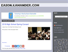 Tablet Screenshot of eason.kamander.com